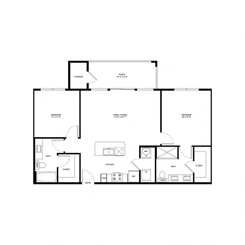 Floor plan B1