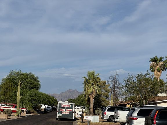 Superstition Mountain view to the east
