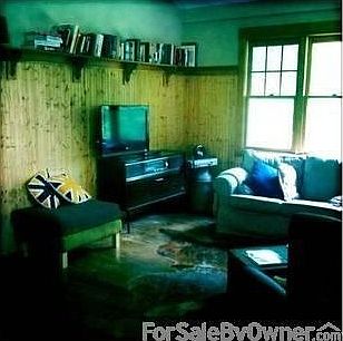 Open plan living area