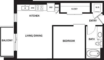 1Bed 1Bath 1Bed 1Bath
