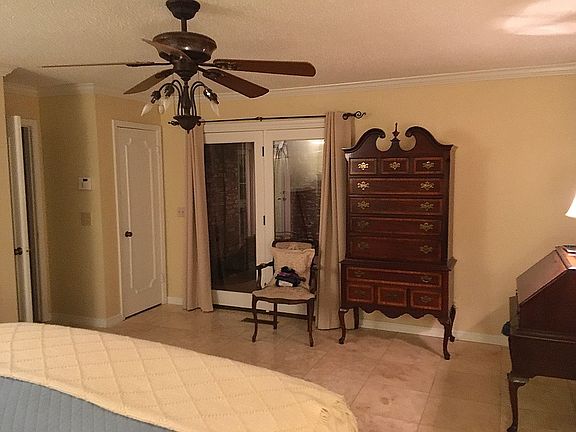 Patio doors - master bedroom