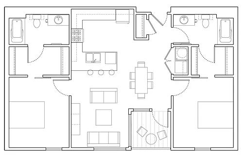 Floor plan 2C