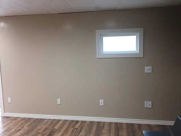 Wall of second living area.