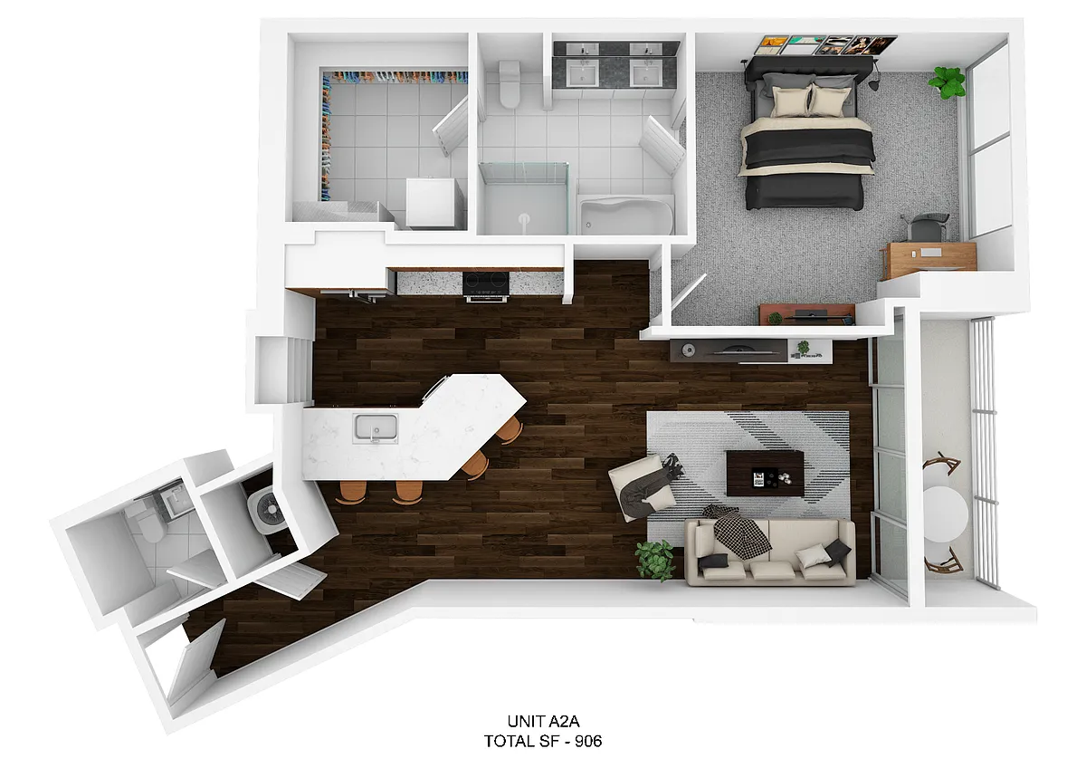 Floor plan The Charles