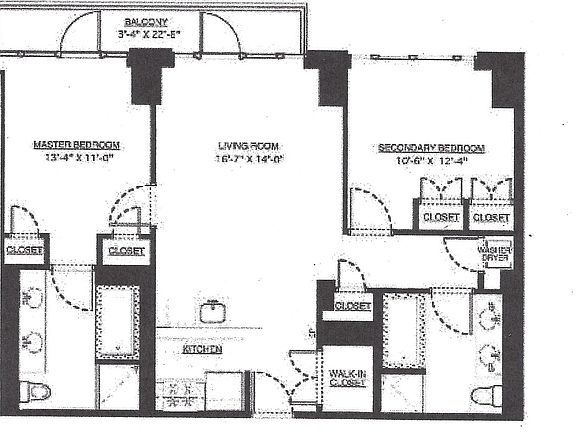 2nd image of 350 W 53rd St APT 5J
