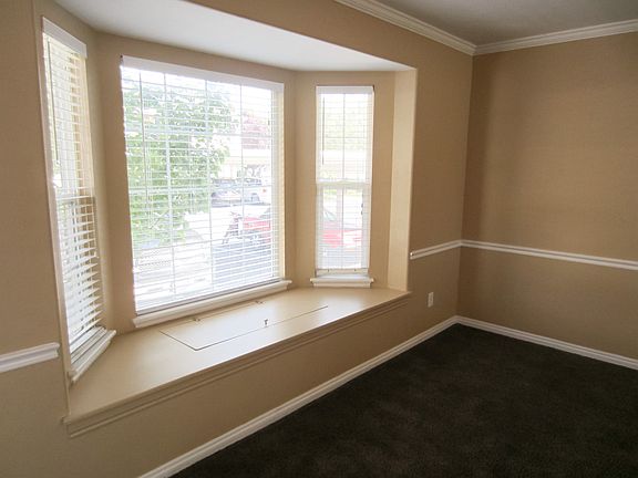 bay window with seating