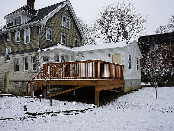 Downstairs unit - back porch