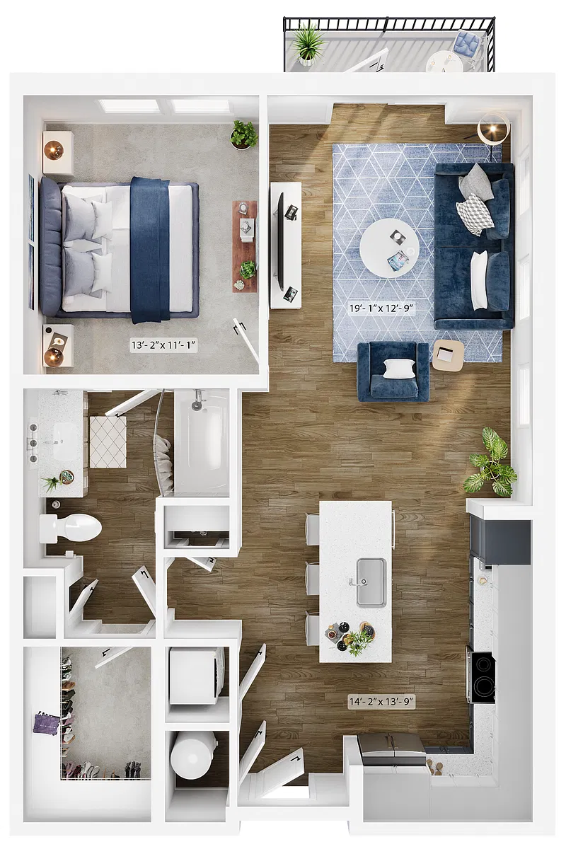 Floor plan A12