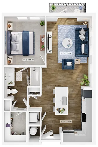 Floor plan A12