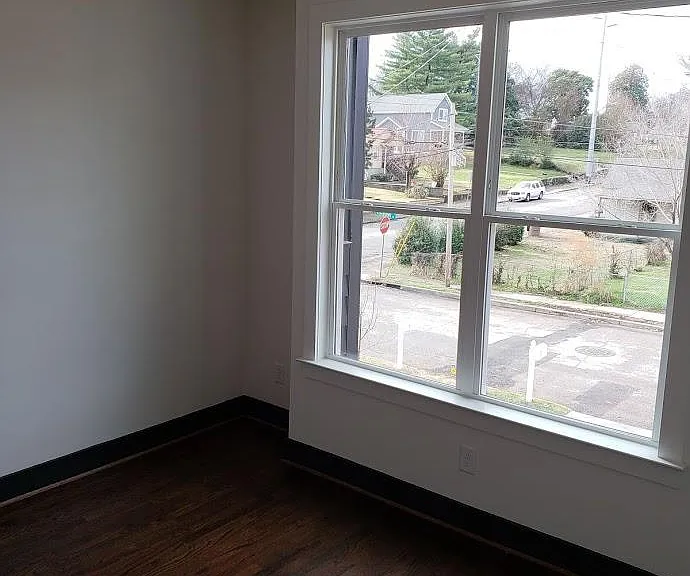 Street view from upstairs front bedroom.