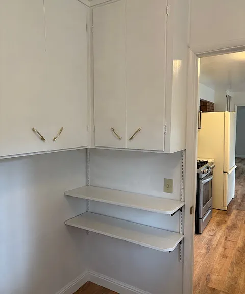 Storage in Laundry Room. Door to kitchen.