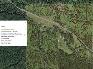 LOT 7 Fadear Creek Rd, Thompson Nicola, BC V0E 2E0