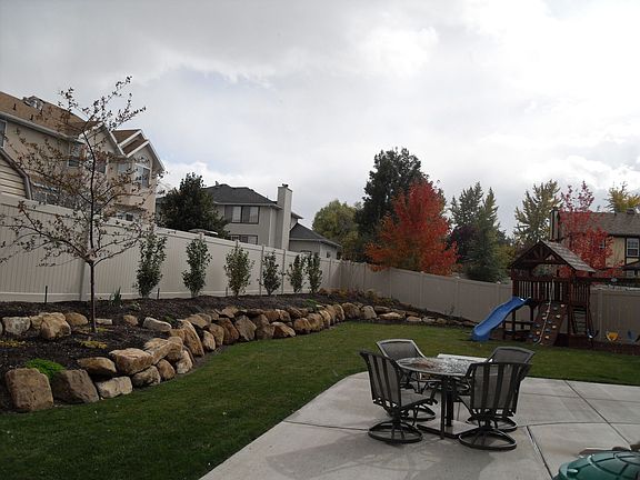 Big back yard