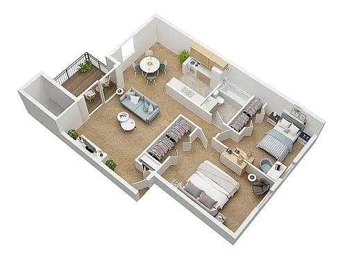 Floor plan The Cedar