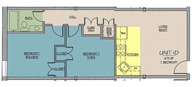Floor plan 2D