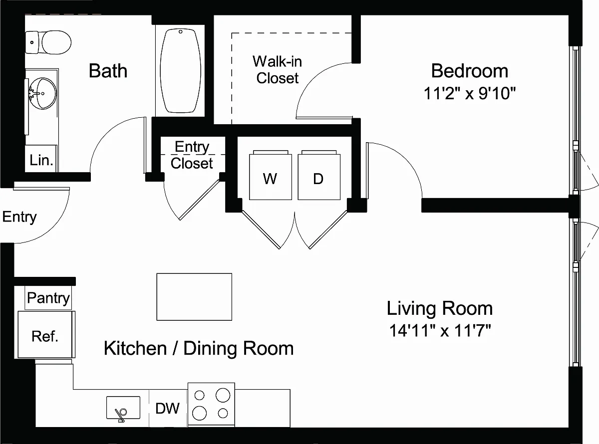 Floor plan A6