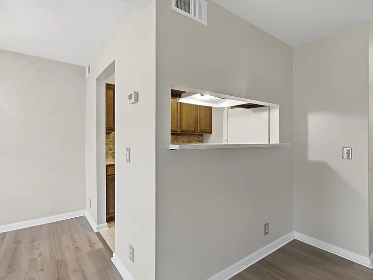 Looking toward the kitchen