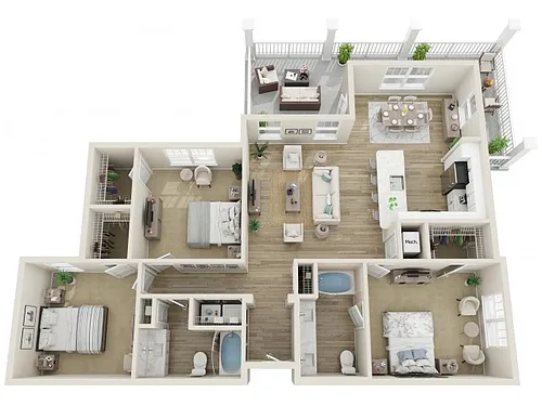 Floor plan The Legend