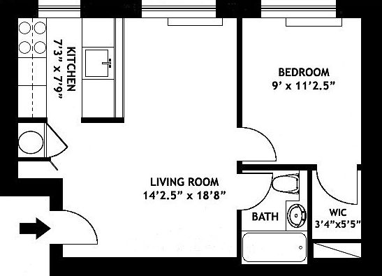 5th image of 2132 2nd Ave APT 7E
