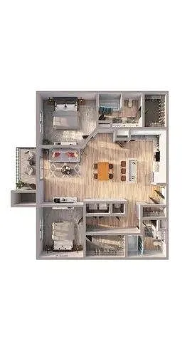 Floor plan The Henderson