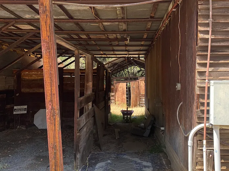 Rustic barn.
