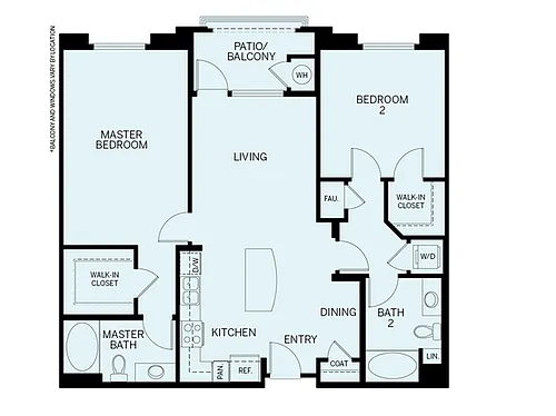Floor plan plan B2