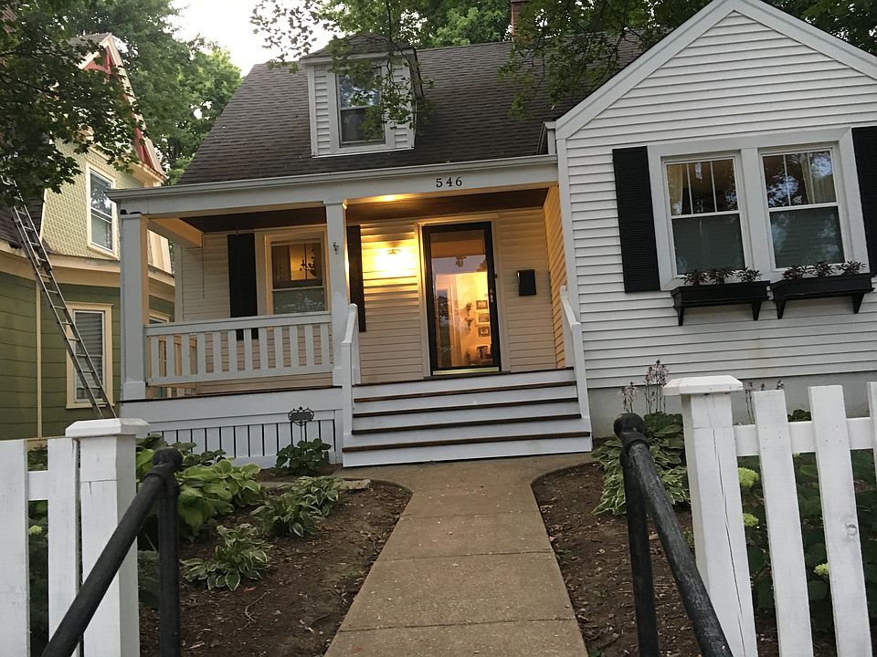 Updated wood porch