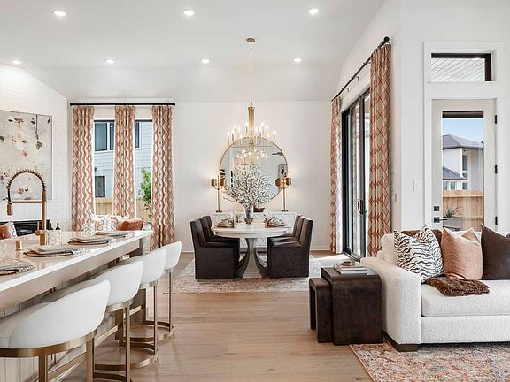 Kitchen Family Room Dining Room