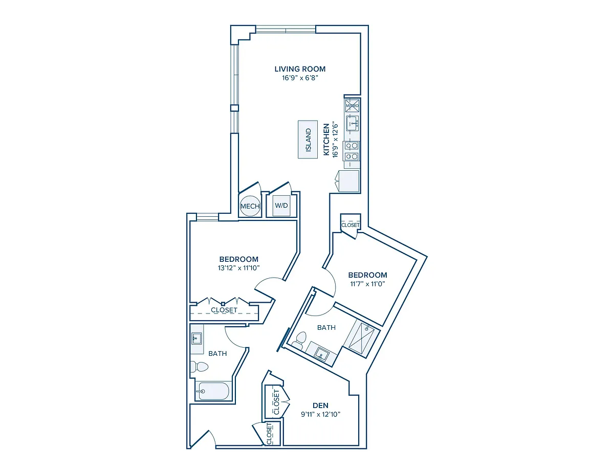 Floor plan B20D