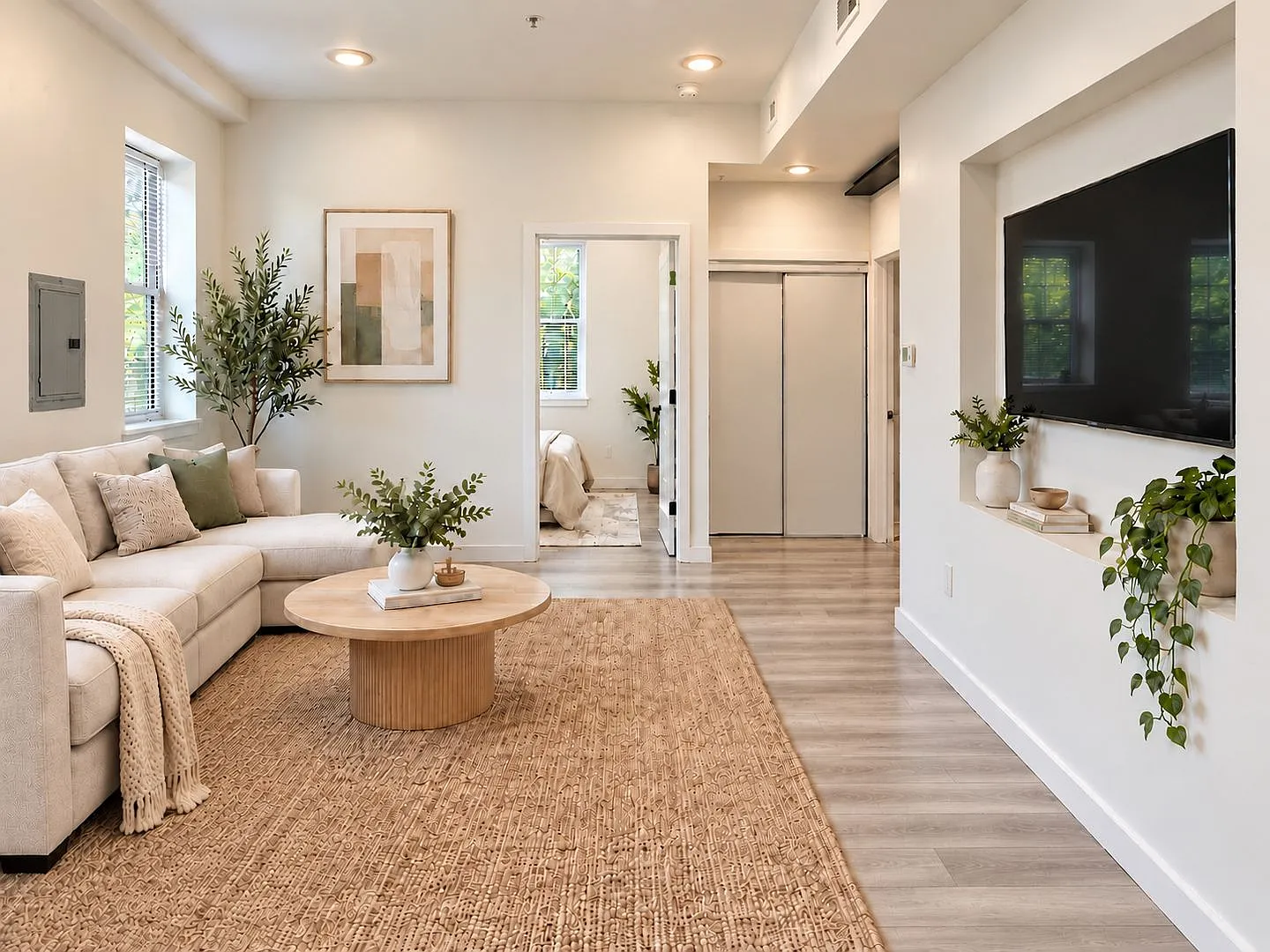 Renovated Two Bedroom pet friendly Apartment with in unit laundry and central air — Photo 1
