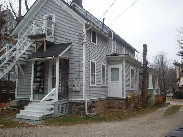 back of house from garage