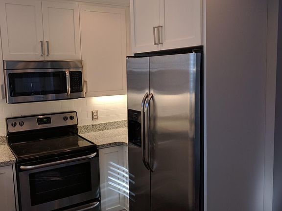 Kitchen - new, granite counter tops, subway tile