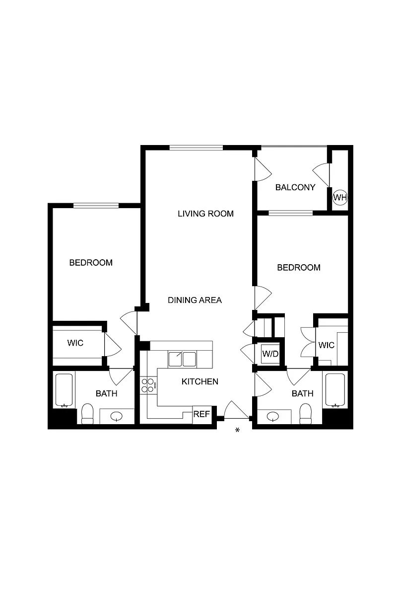 Floor plan B2Q