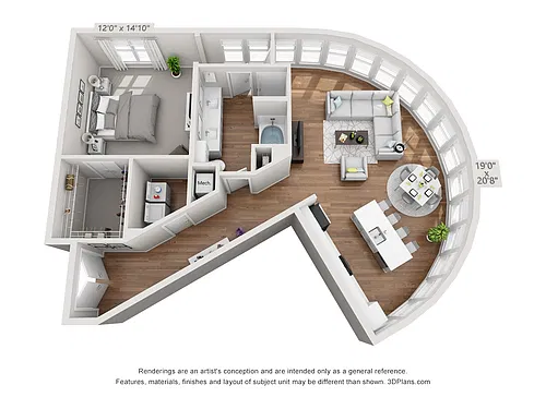 Floor plan Silver Oak 6A8