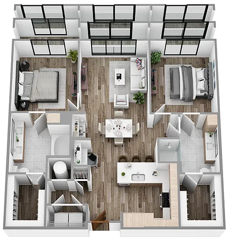 Floor plan M