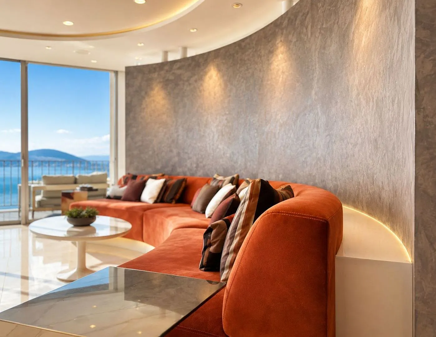 Luxury 16th-Floor Corner Residence | All Utilities Included | Secured Garage Parking | Panoramic ... — Photo 2