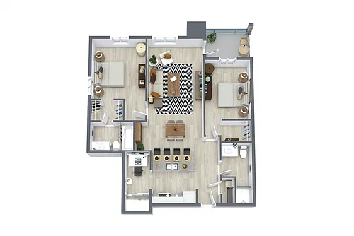 Floor plan Malbec 2