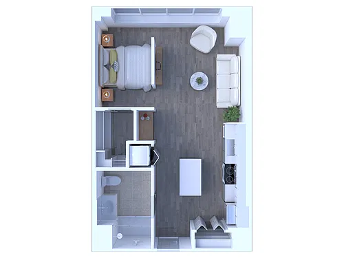 Floor plan Studio S2
