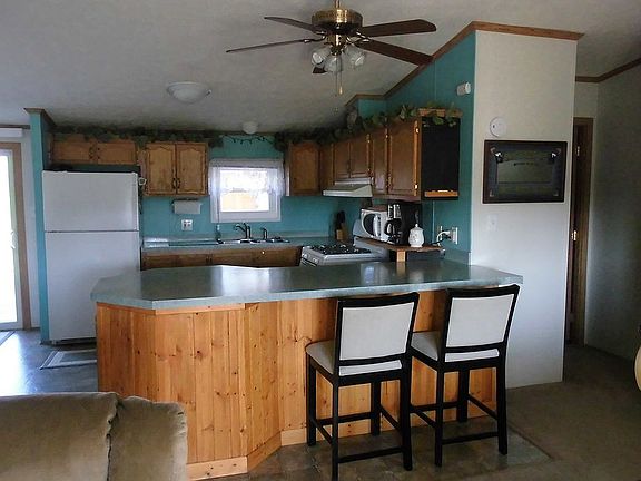 Open concept kitchen