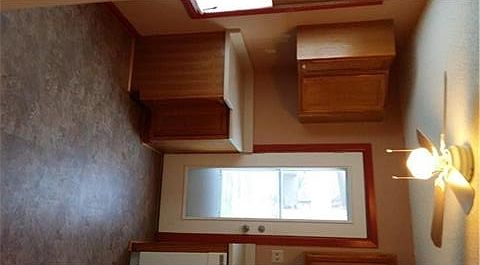 Side door to Kitchen, handy for the groceries!