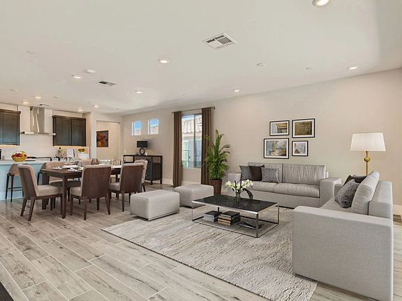 Virtually Staged Great Room Homesite 110