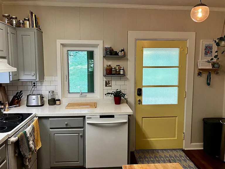 Kitchen, back door