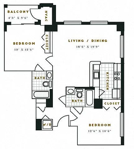 Floor plan H1R