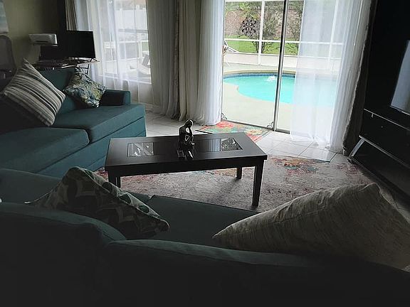 Pool View from Lounge