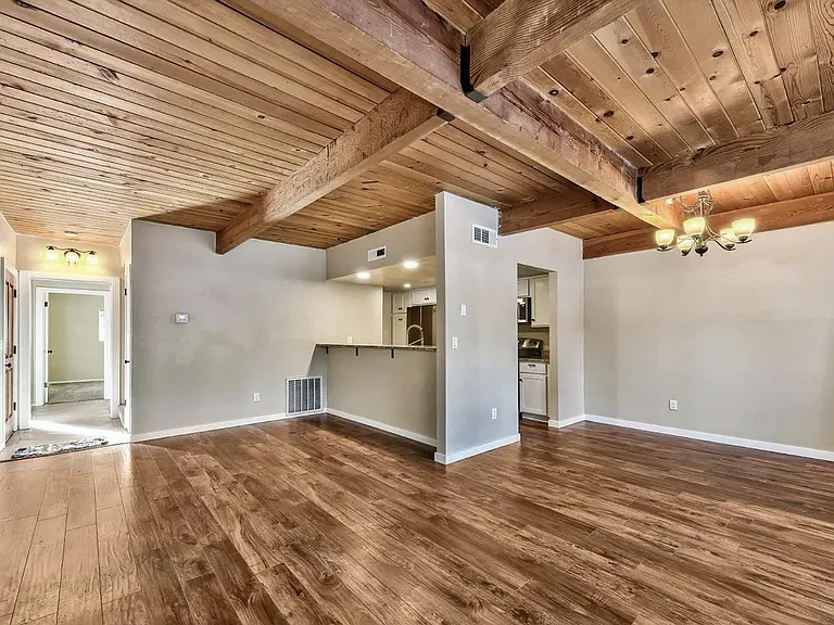 Living room from porch door!