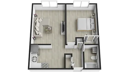 Floor plan KaloSolo-Premium