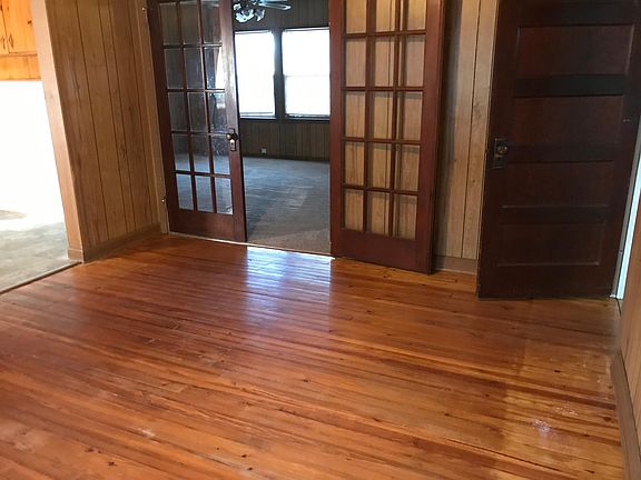 Dining room. Large living room through French doors
