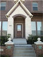 Stone and brick elevation