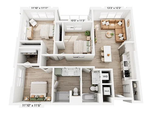 Floor plan C1
