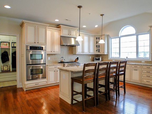 Hardwood flooring in Kitchen
